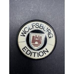 Vintage Volkswagen Wolfsburg Edition Badge Fender Emblem 45mm